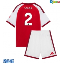 Arsenal William Saliba #2 Domaci Dres za djecu 2026-27 Kratak Rukav (+ Kratke hlače)